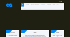 Desktop Screenshot of cgcavaletto.it